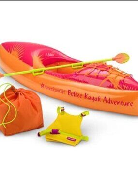 American Girl 2006 Girl of the Year Jess's Kayak & Gear Set - BNIB, RETIRED
